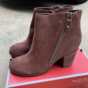 Skechers Brown Booties